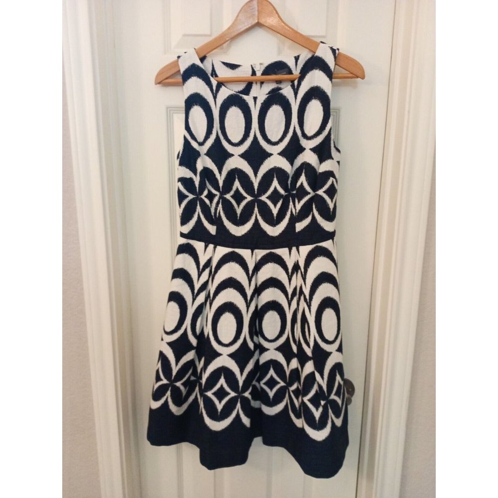 Nwot Women's The Limited Aline Pleated Drop Waist Dress With Pockets Size 8 - Picture 1 of 11